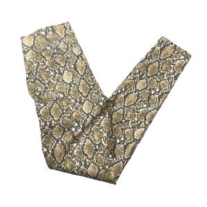 Coco +‎ Carmen S NEWw/Tags Skinny Snakeskin Designer B-Mazing Stretch Fit Pants